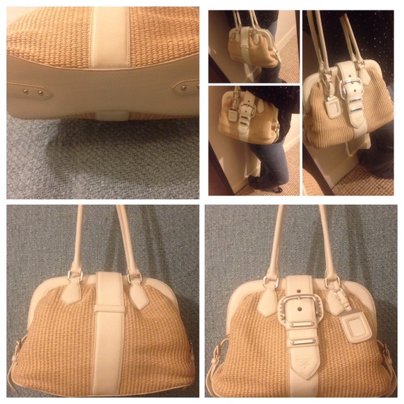 Prada Paglia Vitello Daino Bag 💥SALE💥 - Picture 2 of 4
