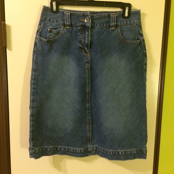 Jean skirt
