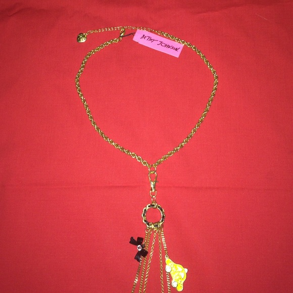 RARE✨NWT Betsey Johnson NYC Taxi Necklace🗽🚕 - Picture 2 of 4