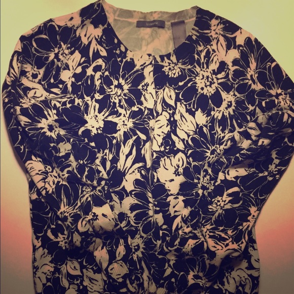 FREE SHIPPING-Black and white print cardigan