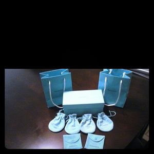 Authentic Tiffany and co. Bags and case