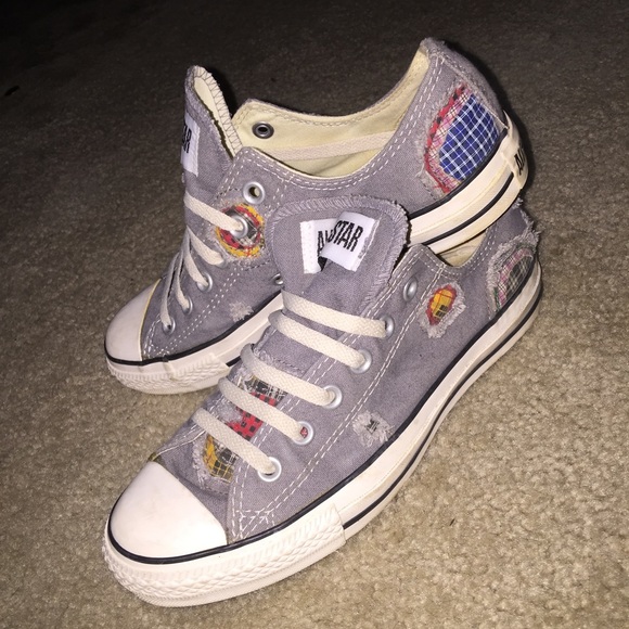 Grey Converse All Star Size 8