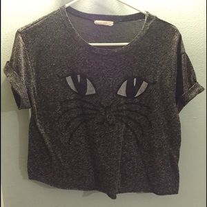 Lush Cat Crop Top