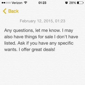 Ask, I have lots avaliable.