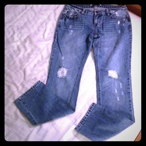 Forever21 distressed jeans