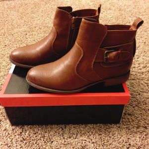 Bucco cognac Hollin boots