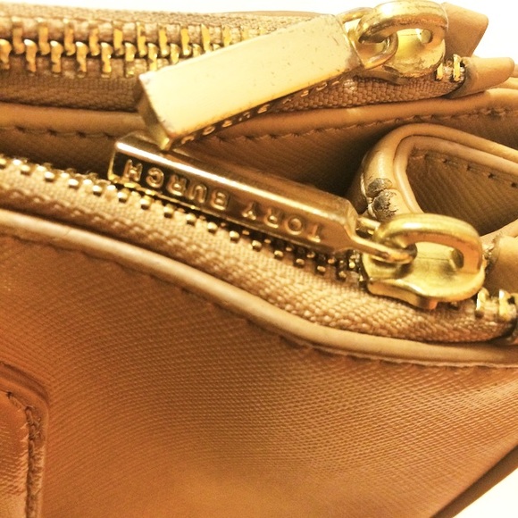 Tory burch Robinson double zip tote