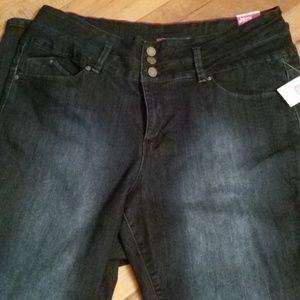 $$$ High waist faded skinny jeans