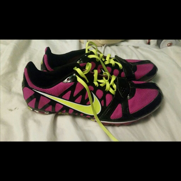 Nike Zoom Rival Spikes sz 10.5 sprinting shoes