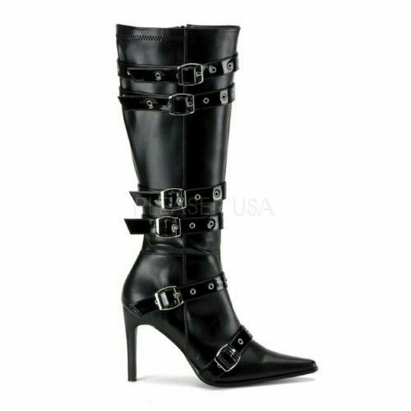 FUNTASMA BIKER DOM GOTH BOOTS