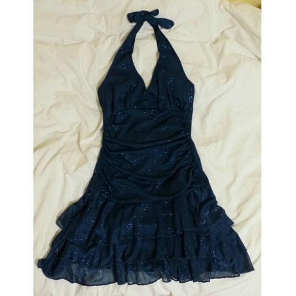 Mariposa Dresses & Skirts - Sparkly halter dress