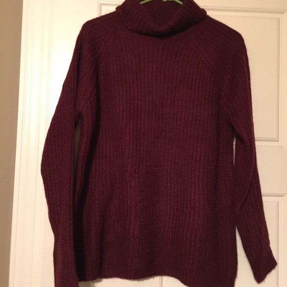 Large red sweater