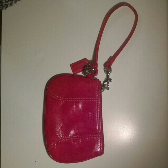 Authentic coach wristlet