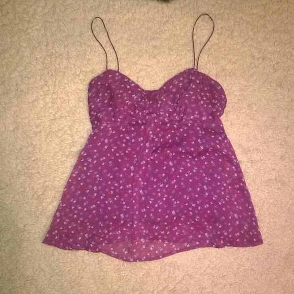 Flowy purple shirt from American Eagle