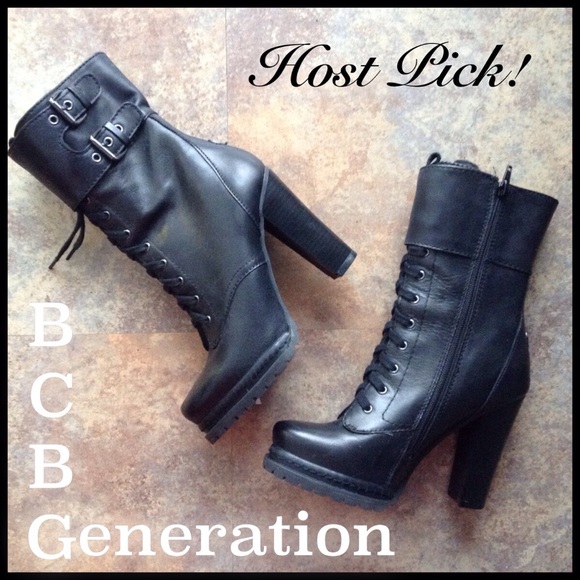 BCBGeneration Shoes - WAS $89!! 🍀 BCBGeneration black leather boots 6.5
