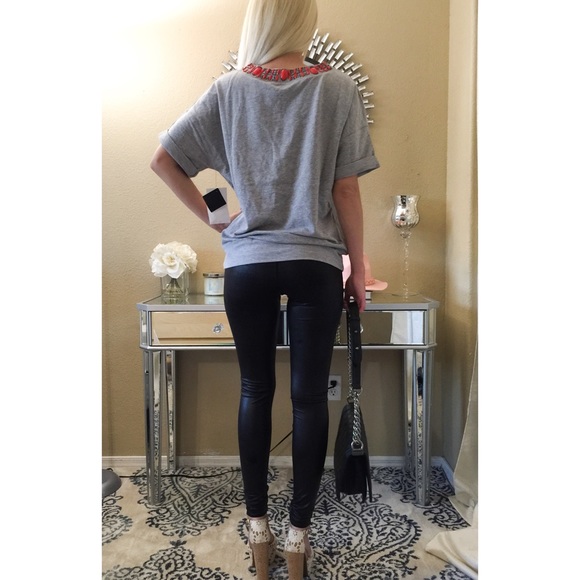 ๐ฒBuy 1 Get 1 Free๐ฒ Halogen Grey Embellished Topโข - Picture 3 of 3