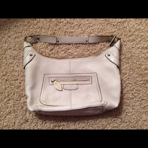 White coach purse