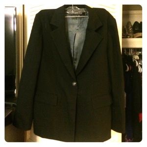 Classic black blazer