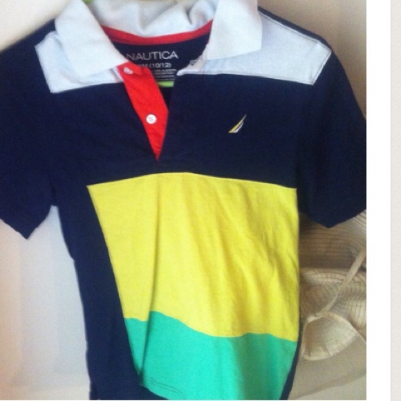 Nautica multicolor shirt