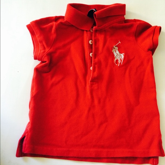Polo Red top Toddler 2t baby girl