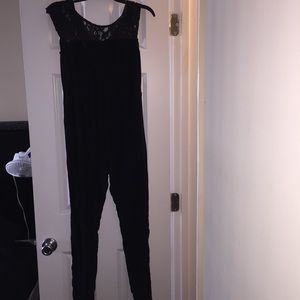 Black jumpsuit