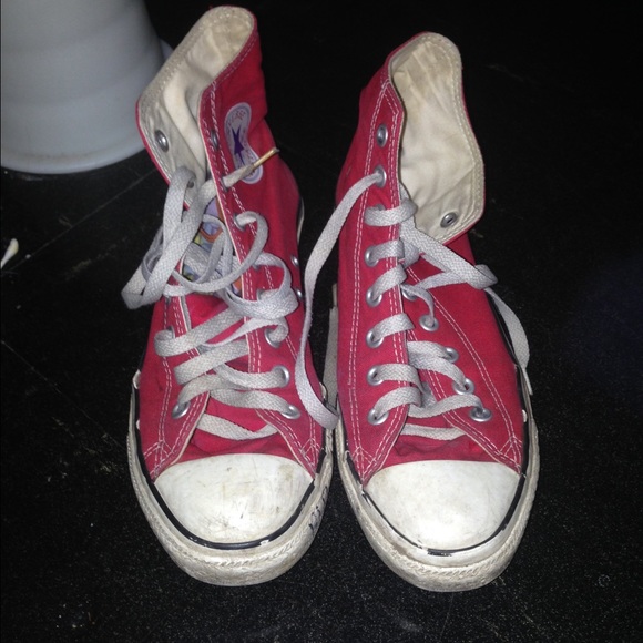 High top red converse