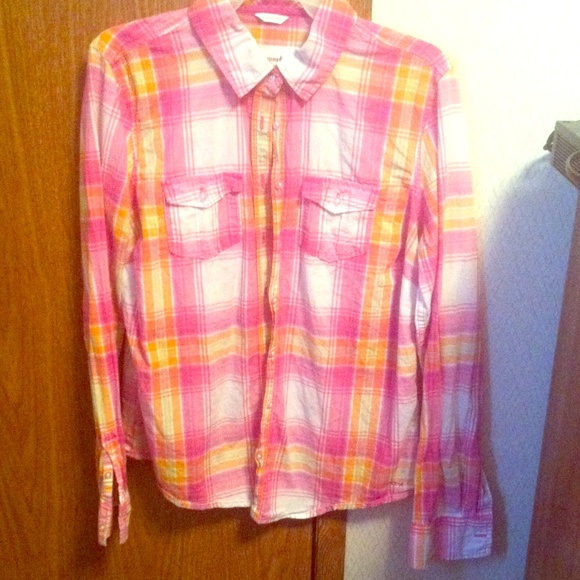 Aeropostale plaid button up shirt