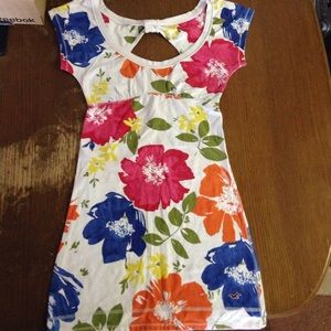 Hollister floral print dress