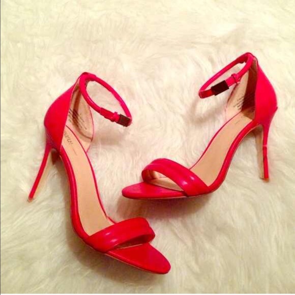 prabal Gurung for Target Red Ankle Strap Heels