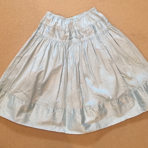 Silk skirt