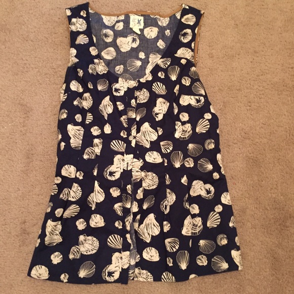 edme & esyllte seashell tank top