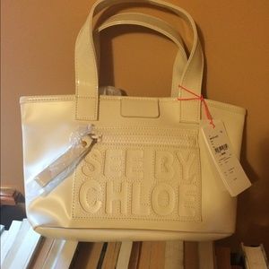 New with Tags See By Chloe Patent Tote Bag.