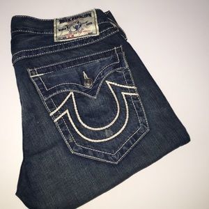 Hold 4 @shirleytanner13 True Religion faded Jeans