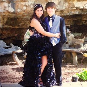 Customized one of a kind prom dress