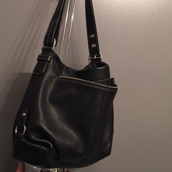 COACH Black duffle HOBO