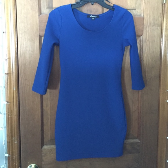 Blue Bodycon dress