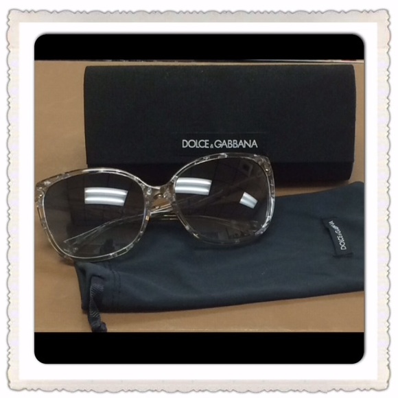 D&G Accessories - 🌹not for sale🌹D&G Grey Glittered Sunglasses