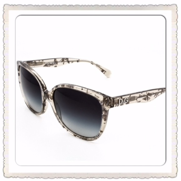 🌹not for sale🌹D&G Grey Glittered Sunglasses - Picture 2 of 4