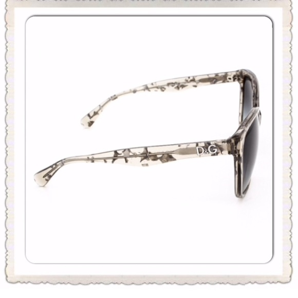 🌹not for sale🌹D&G Grey Glittered Sunglasses - Picture 3 of 4