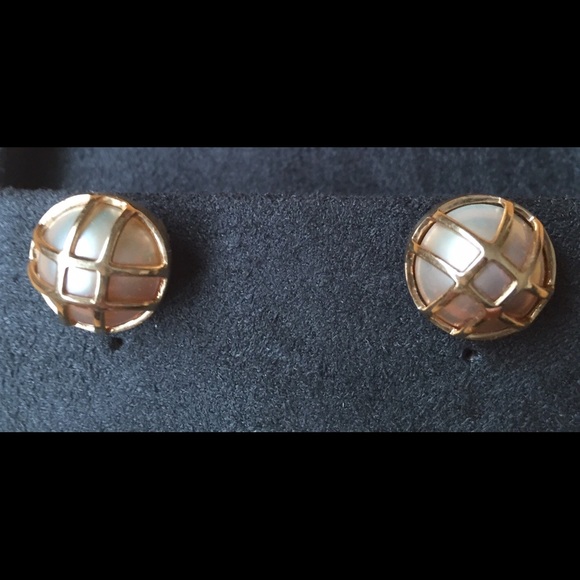 Pearl and 14k gold Earrings - Picture 1 of 1
