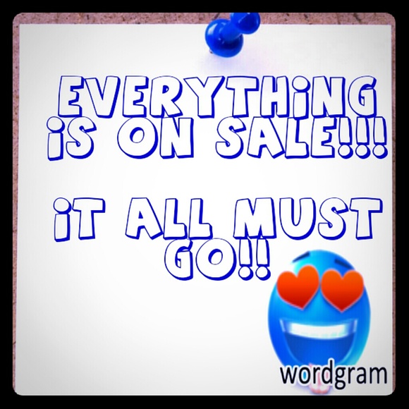 Whole Closet Must GO!