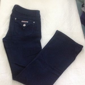 Hudson, Boot Cut, Dark Wash Jeans!