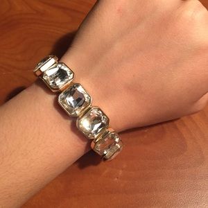 Black Natasha rinestone bracelet