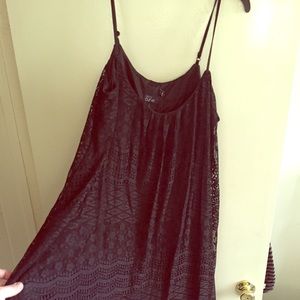 Little Black Dress with lace detail