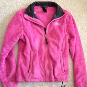 The North Face jacket pink