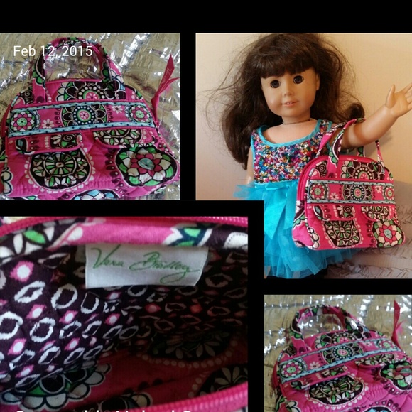 VERA BRADLEY CUTE TINY HANDBAG EUC