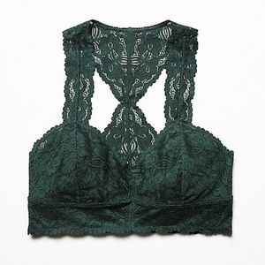 galloon lace racerback bra NWOT