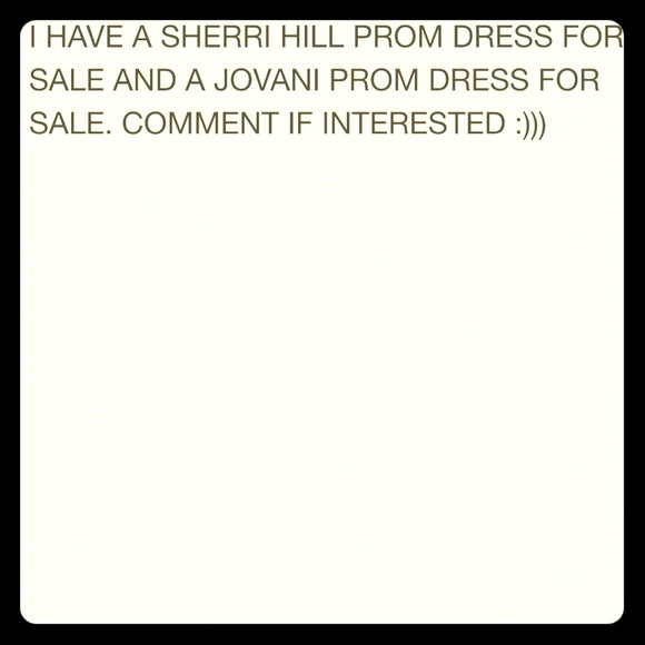 💕Jovani & Sherri Hill prom dresses for sale💕 - Picture 1 of 4