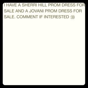 💕Jovani & Sherri Hill prom dresses for sale💕