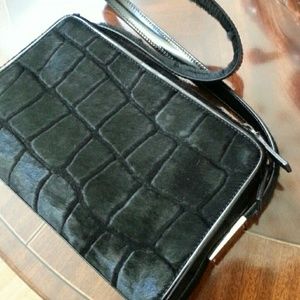 Gucci Black Suede Handbag NWT